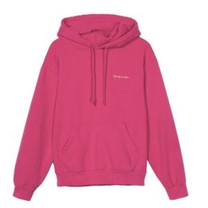 Sporty & Rich Vibrant Pink Hoodie